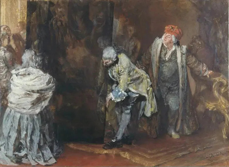 Annan tilaa suurelle Raphaelille - Adolph von Menzel