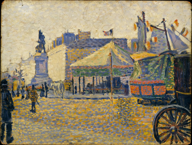 Clichyn aukio - Paul Signac