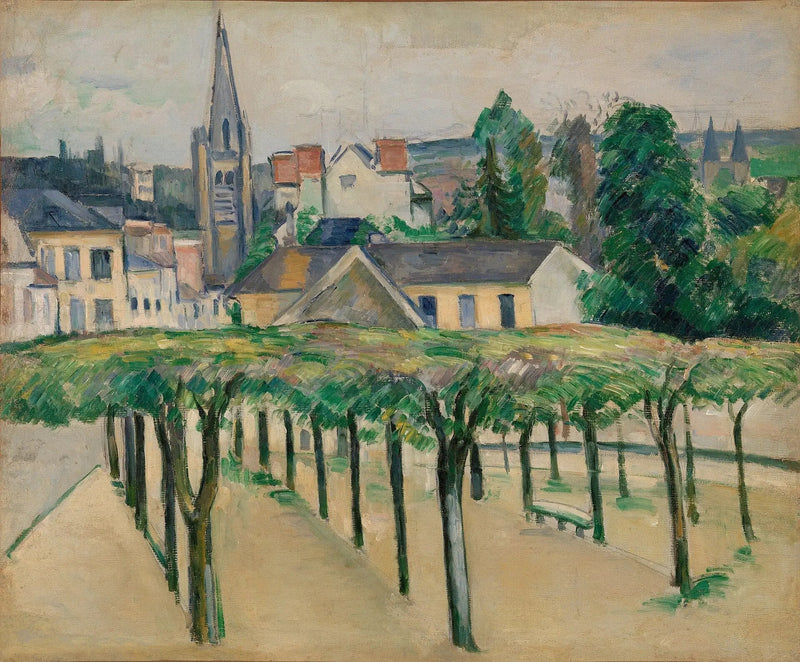 Kylätori - Paul Cézanne