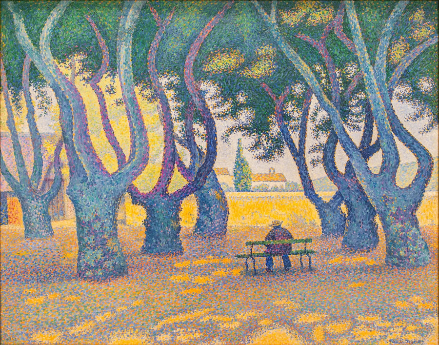 Lices-aukio, Saint-Tropez - Paul Signac