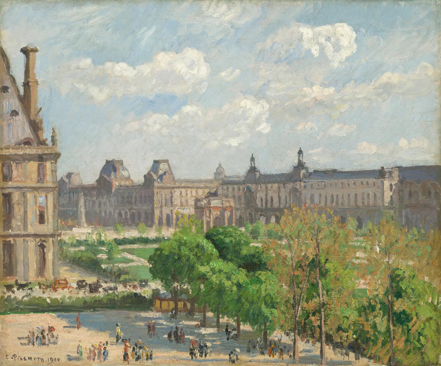 Carrouselin aukio, Pariisi - Camille Pissarro