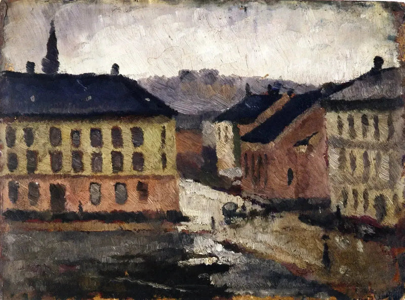 Aseta Olaf Rye kaakkoon - Edvard Munch