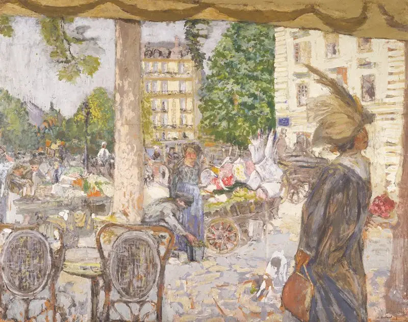 Saint-Augustinin aukio - Édouard Vuillard