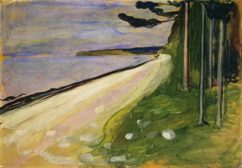 Ranta Åsgårdstrandissa - Edvard Munch