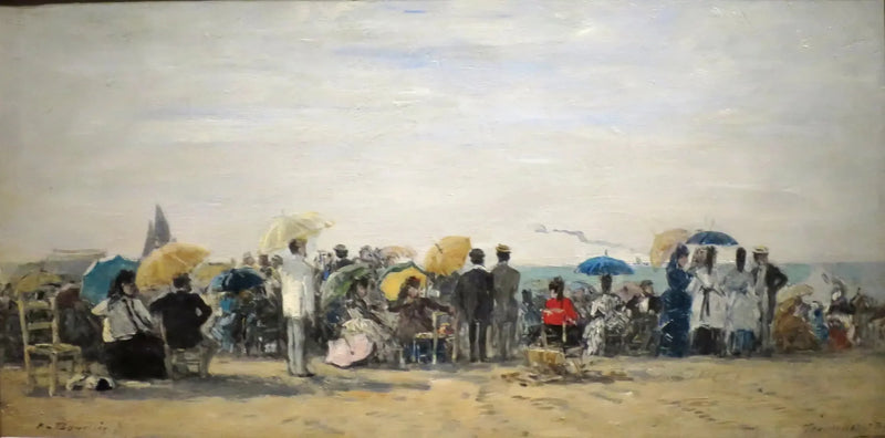 Ranta Trouvillessa - Eugène Boudin