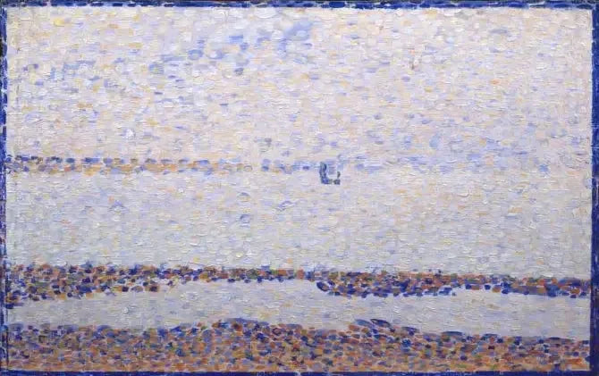 Gravelinesin ranta - Georges Seurat