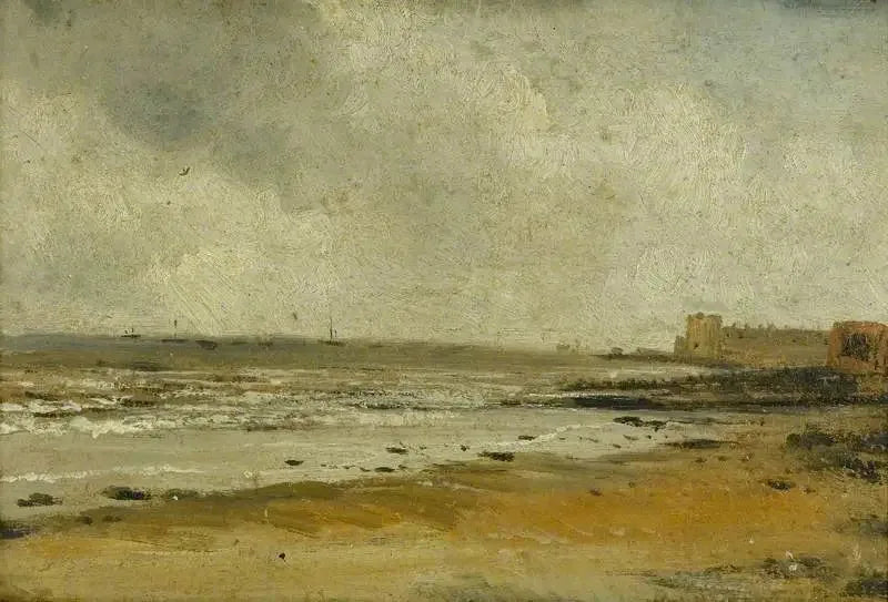 Harwichin ranta, Essex - John Constable