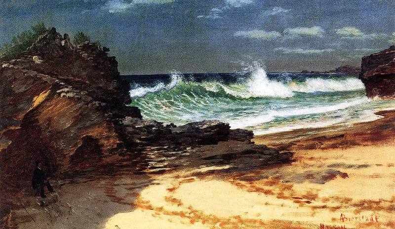 Nassau-ranta - Albert Bierstadt