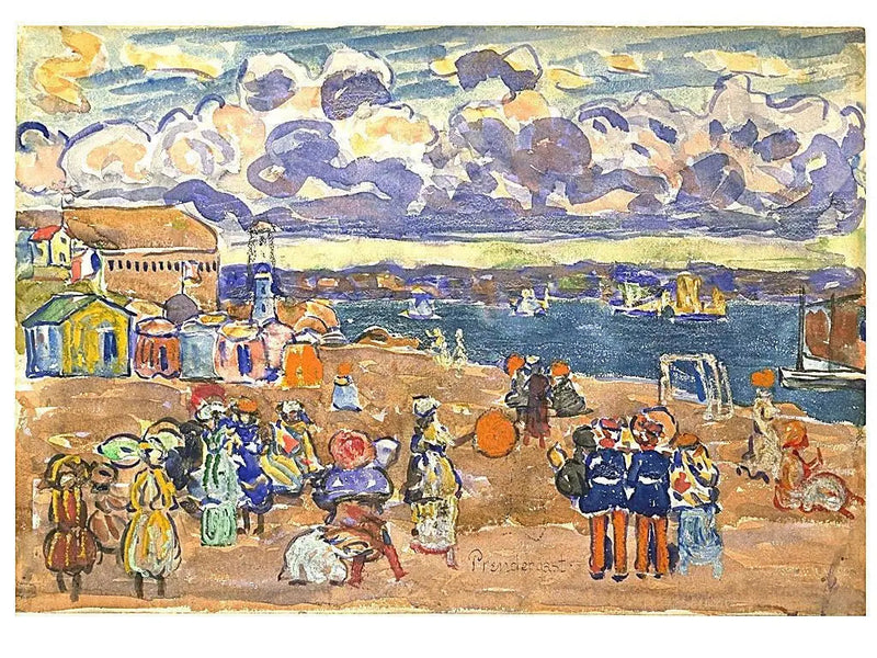Saint-Malon ranta - Maurice Prendergast
