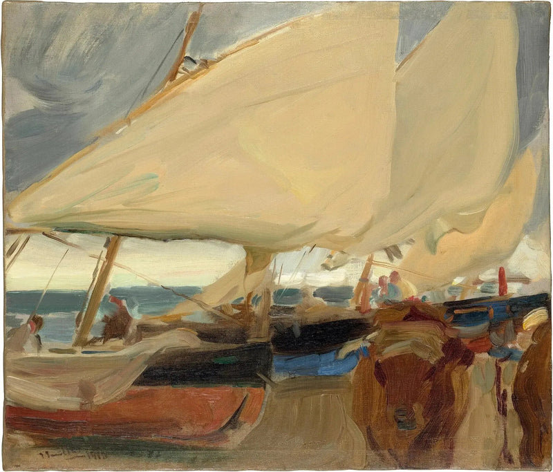 Valenssan ranta - Joaquín Sorolla