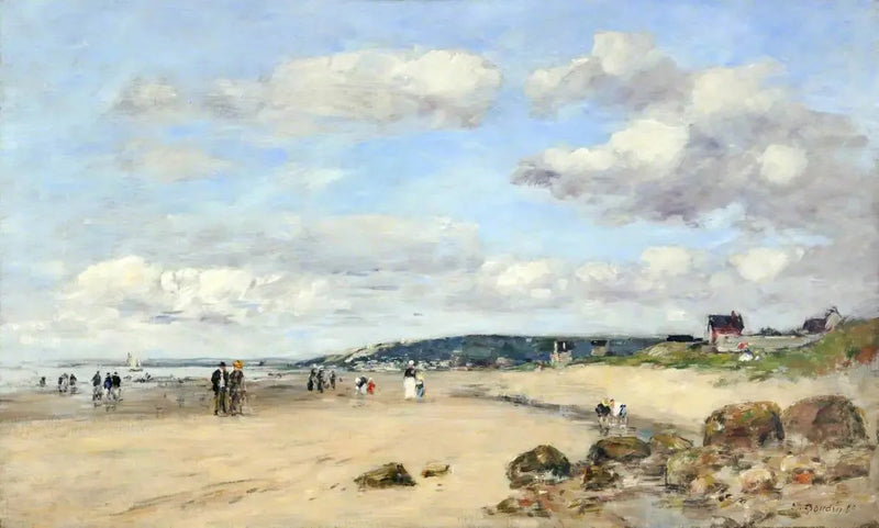 Ranta Normandiassa, Ranska - Eugène Boudin