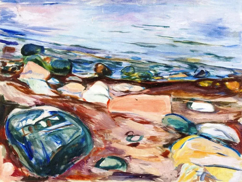 Ranta ja Kivet - Edvard Munch