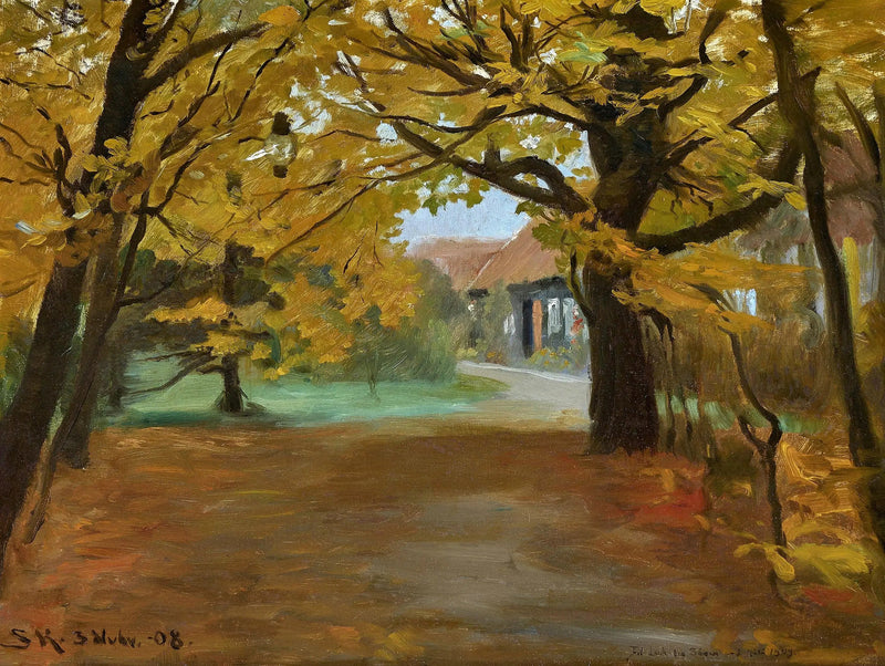 Skagenin plantaasi. - Peder Severin Krøyer