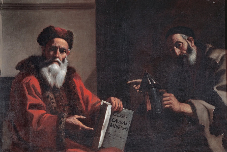 Platon ja Diogene - Mattia Preti