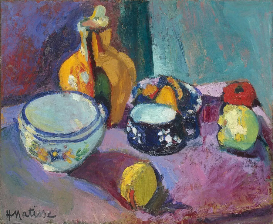 Astiat ja hedelmät - Henri Matisse