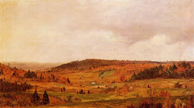 Syksyinen sade - Frederic Edwin Church