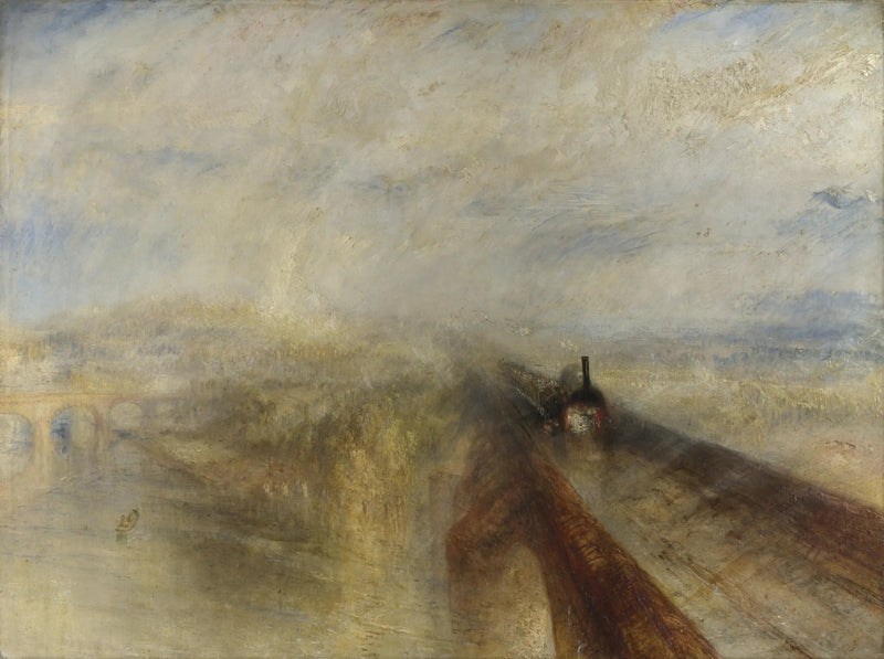 Sade, Höyry ja Nopeus - J. M. W. Turner