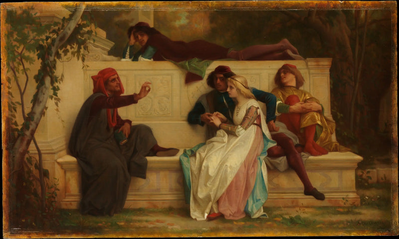 florentinilainen runoilija - Alexandre Cabanel