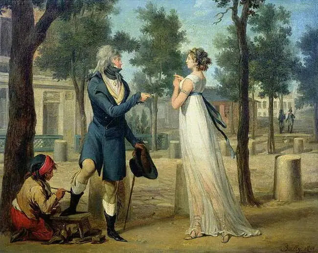 Sopimuspiste - Louis-Léopold Boilly