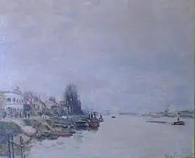 Aamunkoitto - Alfred Sisley
