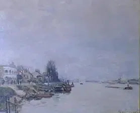 Aamunkoitto - Alfred Sisley