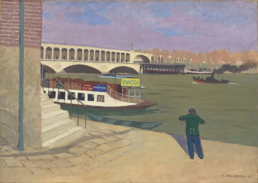 Point du Jour, Seine-penkereet - Félix Vallotton