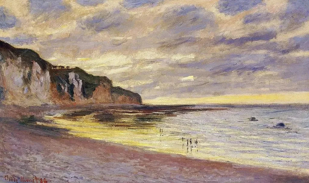 Pointe de l'Ailly, laskuvesi W778 - Claude Monet
