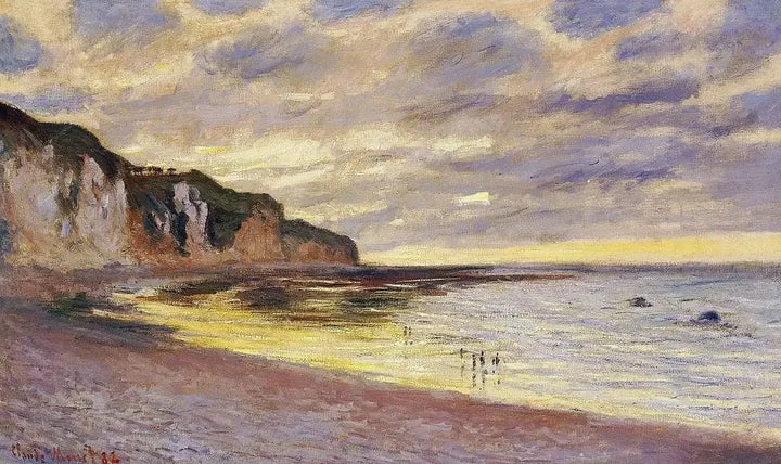 Pointe de l'Ailly, laskuvesi W778 - Claude Monet