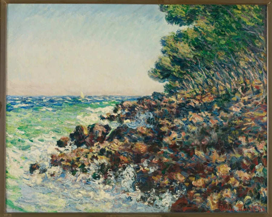 Pointe du Cap Martin W893 - Claude Monet