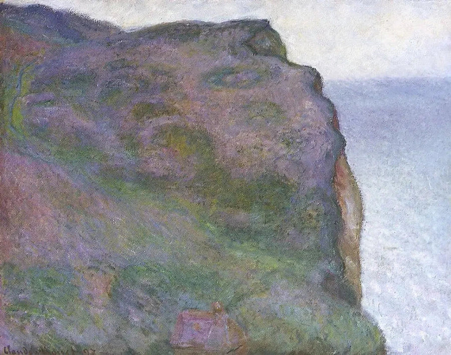 La Pointe du Petit Ailly, harmaa sää - Claude Monet