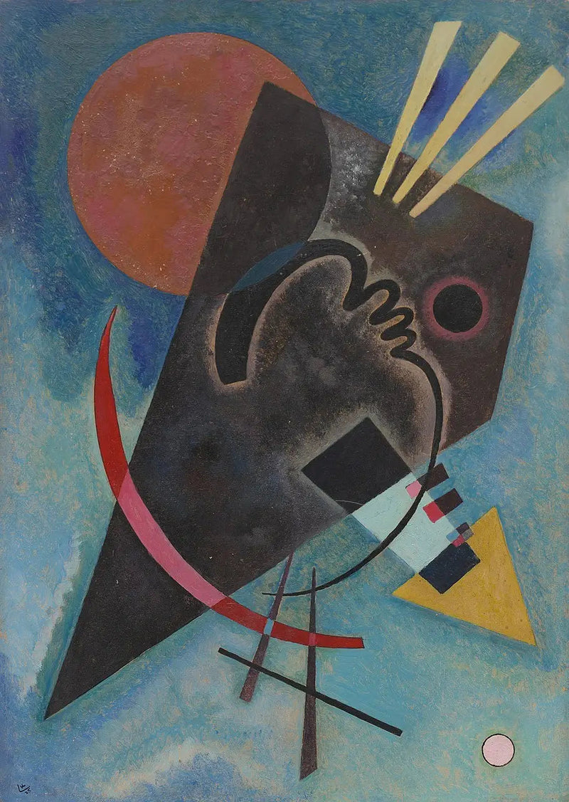 Terävä ja pyöreä - Vassily Kandinsky