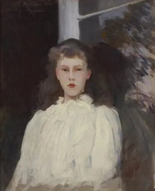 Polly Barnard (alias Valkoisessa harsossa oleva tyttö) - John Singer Sargent