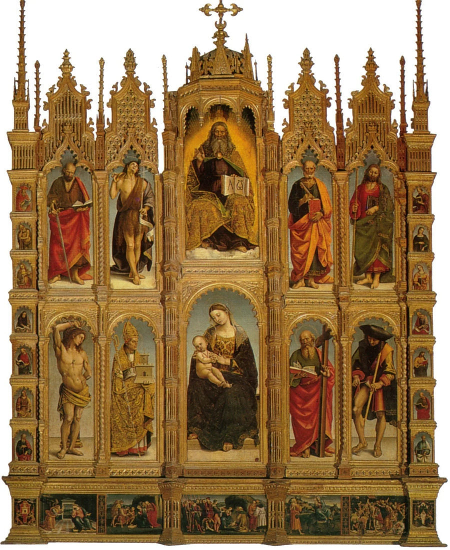 Arcevian polyptykki - Luca Signorelli