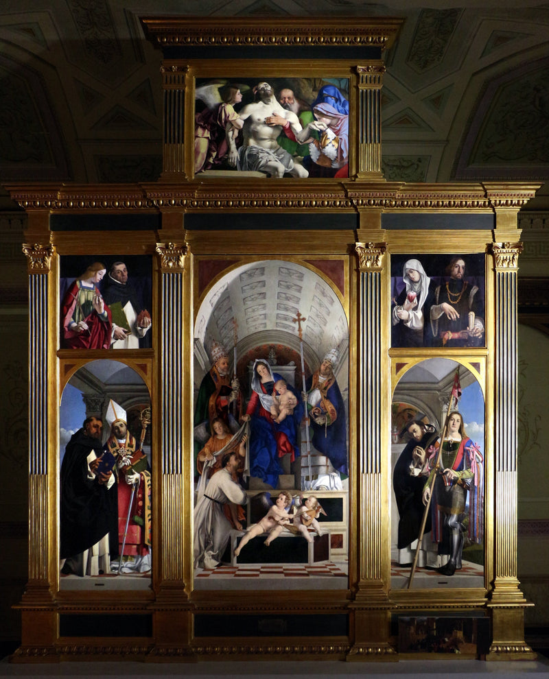 Recanati-polyptykki - Lorenzo Lotto
