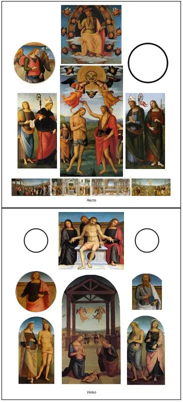 Sant'Agostinon polyptykki - Pietro Perugino
