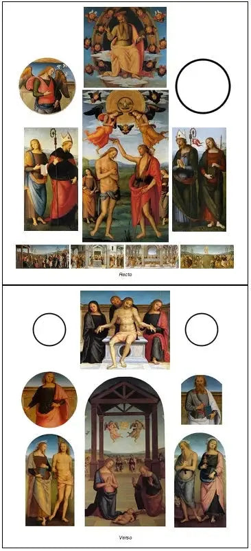 Sant'Agostinon polyptykki - Pietro Perugino