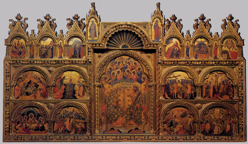 Santa Chiara - Polyptykki - Paolo Veneziano