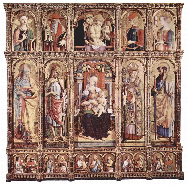 Sant'Emidio-Polyptykki - Carlo Crivelli