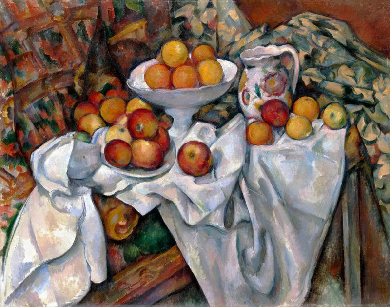 Omenat ja appelsiinit - Paul Cézanne