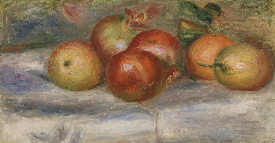 Omenat, Appelsiini ja Sitruuna (Omenat, appelsiinit ja sitruunat) - Pierre-Auguste Renoir