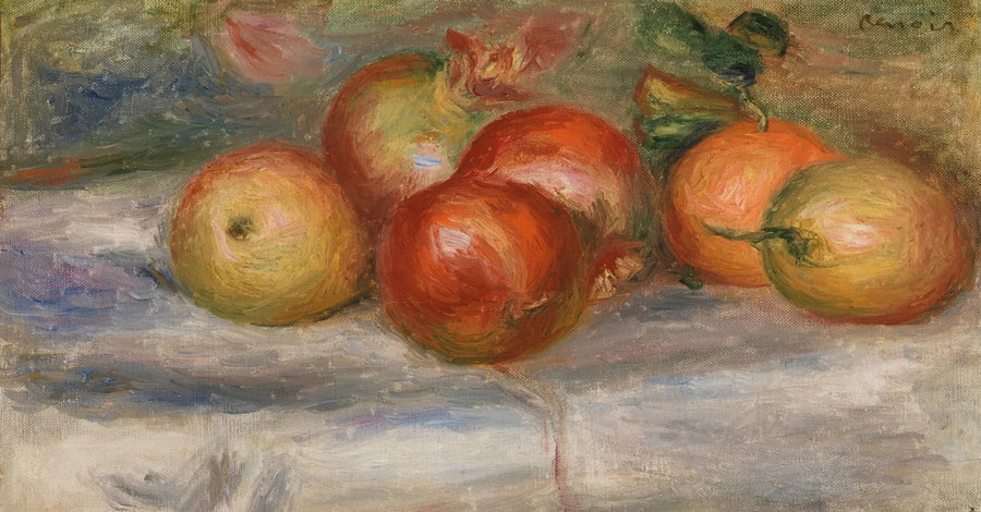 Omenat, Appelsiini ja Sitruuna (Omenat, appelsiinit ja sitruunat) - Pierre-Auguste Renoir