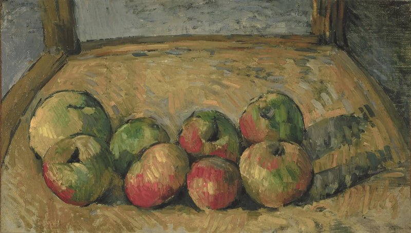 Omenat tuolilla - Paul Cézanne