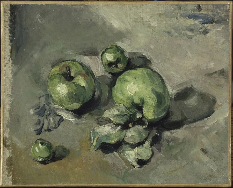 Vihreät omenat - Paul Cézanne