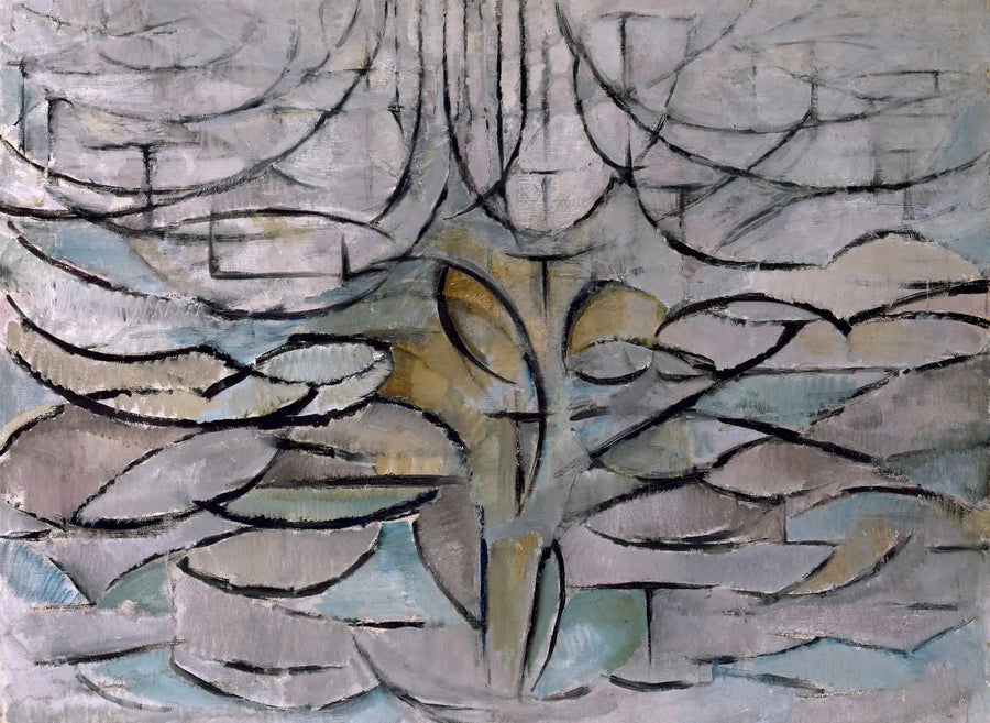 Kukassa oleva omenapuu - Piet Mondrian