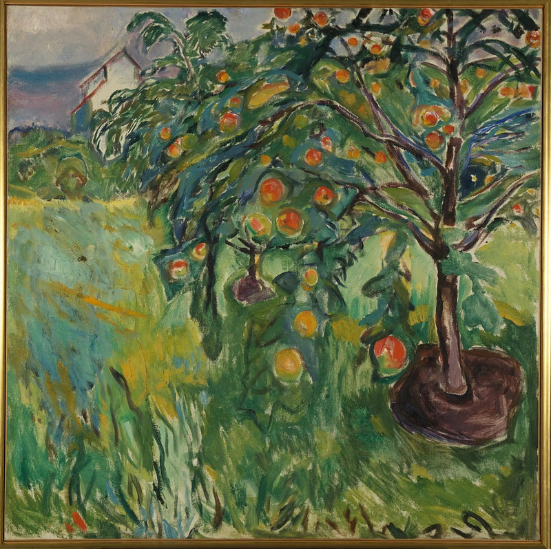 Omena lähellä studiota - Edvard Munch