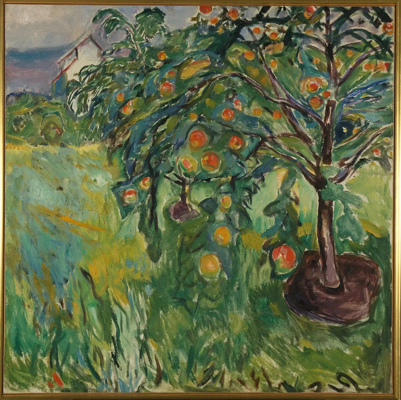 Omena lähellä studiota - Edvard Munch