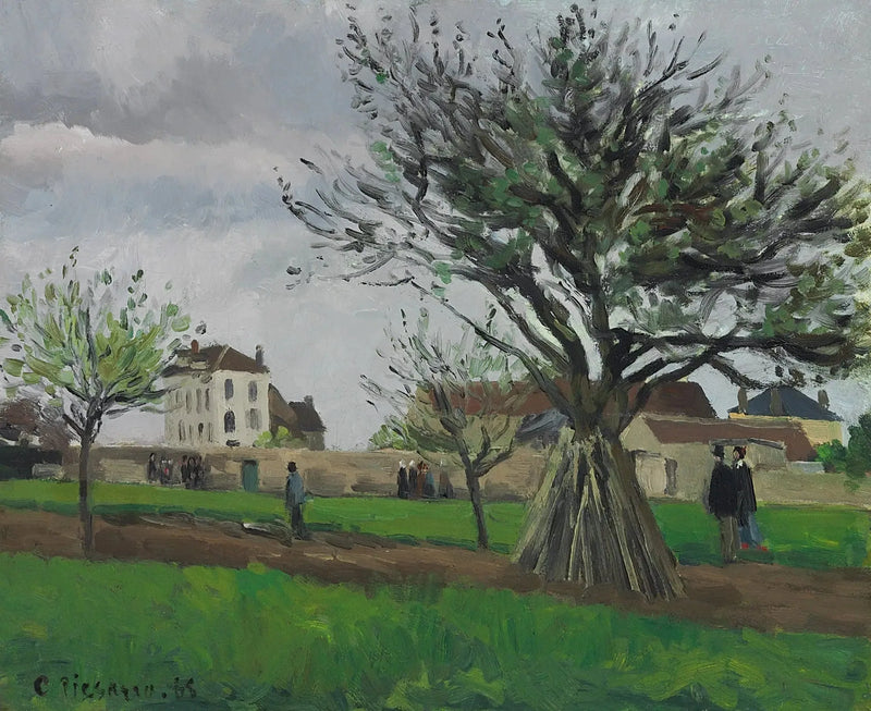 Pontoisen omenapuut (Isä Gallienin talo) - Camille Pissarro