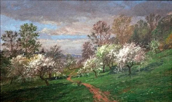 Pommiens en fleurs - Jasper Francis Cropsey