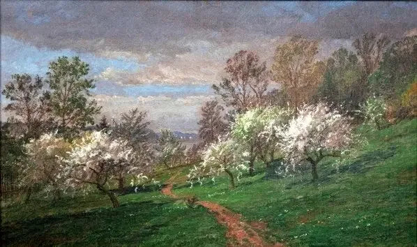Pommiens en fleurs - Jasper Francis Cropsey