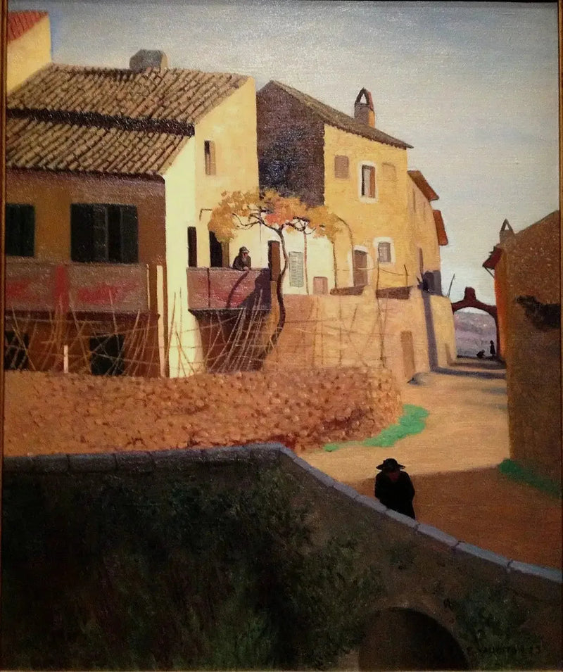 Pont à la romaine à Cagnes - Félix Vallotton